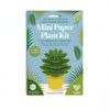Succulent Mini Paper Plant Kit