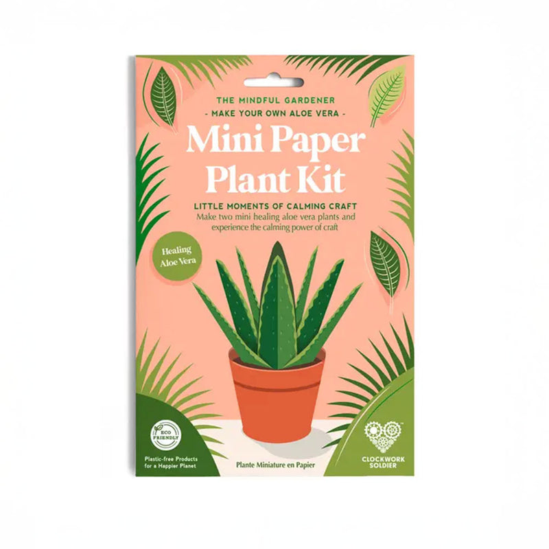 Aloe Vera Mini Paper Plant Kit