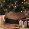Natural & Black Tree Skirt