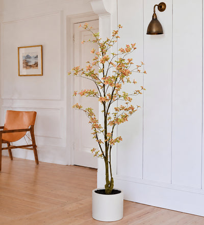 Artificial Nasturtium Tree Peach