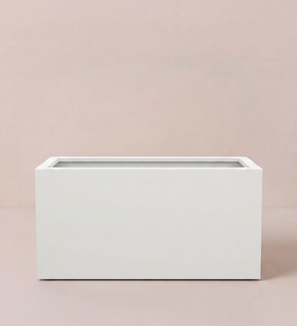 White Vivo Pot 80cm