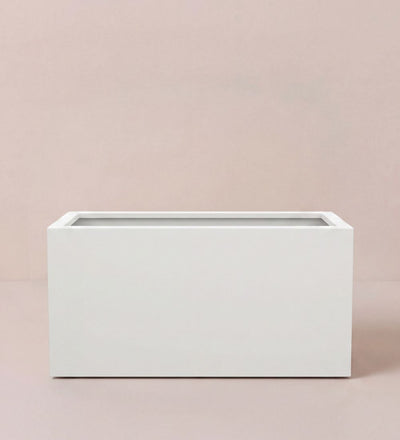 White Vivo Pot 80cm