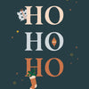 Ho Ho Ho Christmas Card