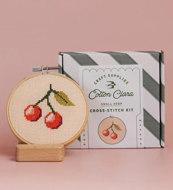 Cherry Cross Stitch Kit