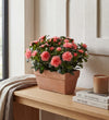 Artificial Azalea & Balcony Pot