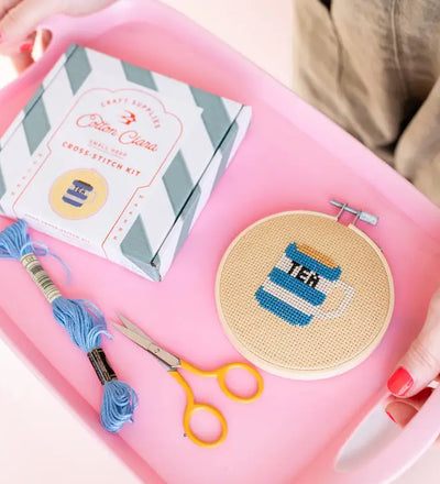 Tea Cross Stitch Kit