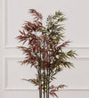 Artificial Bamboo Burgundy