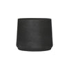 Dark Grey Concrete Patt Pot