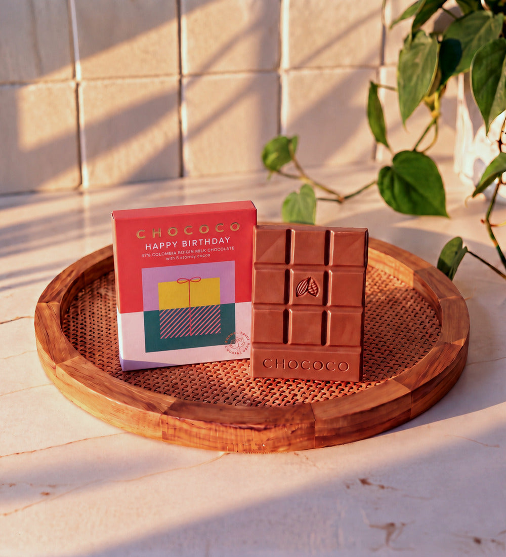 Chococo Happy Birthday Milk Choc Bar