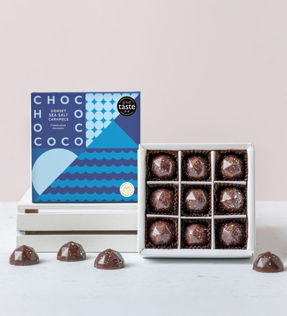Chococo Dorset Sea Salt Caramel Box