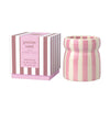 Grecian Sand Striped Candle