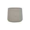 Light Grey Concrete Patt Pot