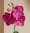 Artificial Magenta Orchid & Pot