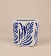 Navy Branch Pot 14cm