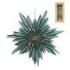 Sage paper snowflake