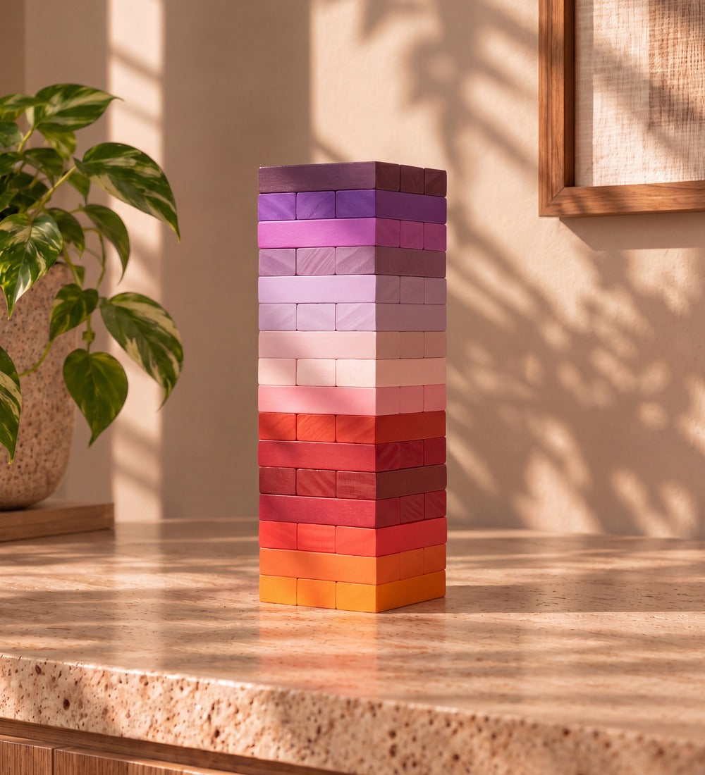 Gradient Pink Tower