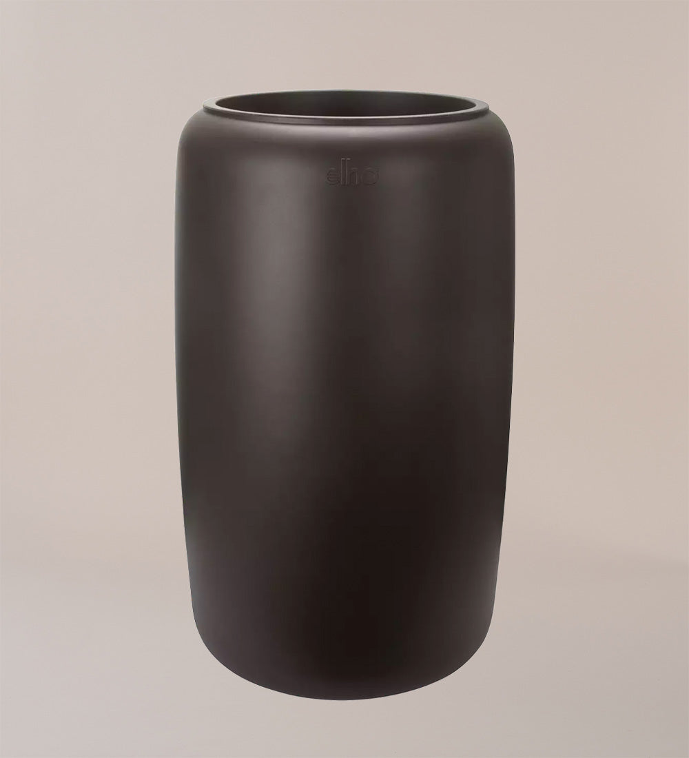 Elho Pure Bead Pot Large Dark Brown