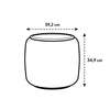 Elho Pure Bead Pot Small Beige