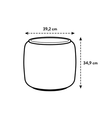 Elho Pure Bead Pot Small Beige