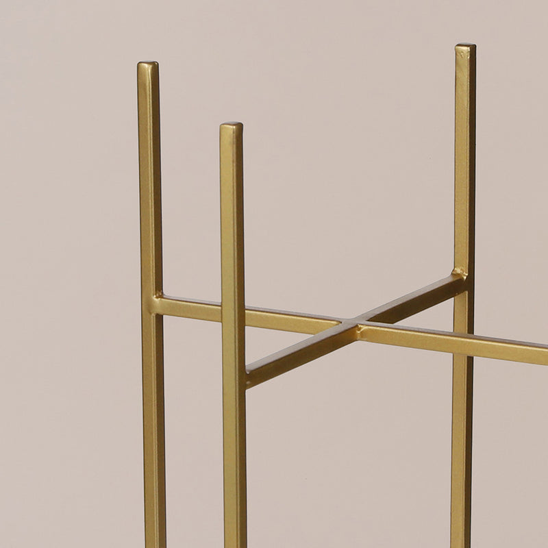 Gold Plant Stand