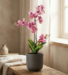Artificial Pink Orchid & pot