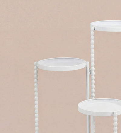White Plant Stand