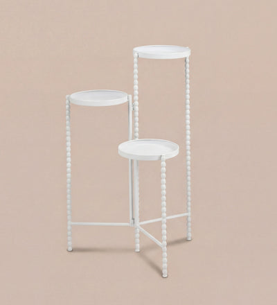 White Plant Stand
