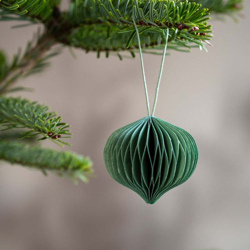Honeycomb Paper Decoration Khaki
