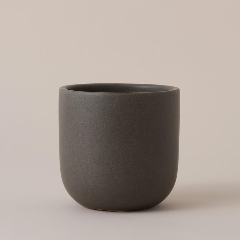 Graphite Earthenware Pot (14cm)
