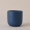 Inky Blue Earthenware Pot (14cm)