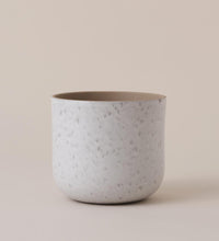 Light Grey Matt Speckled Pot (14cm) Image