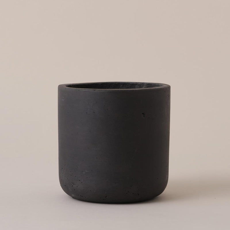 Dark Grey Concrete Pot (16cm)