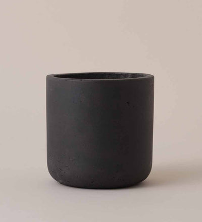 Dark Grey Concrete Pot