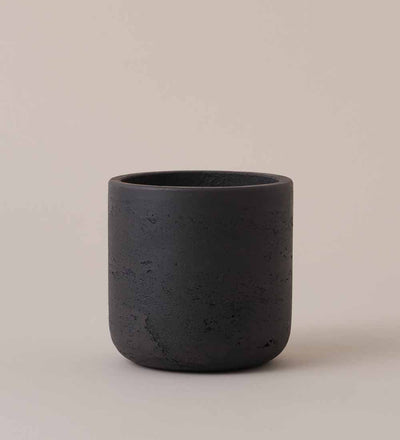 Dark Grey Concrete Pot