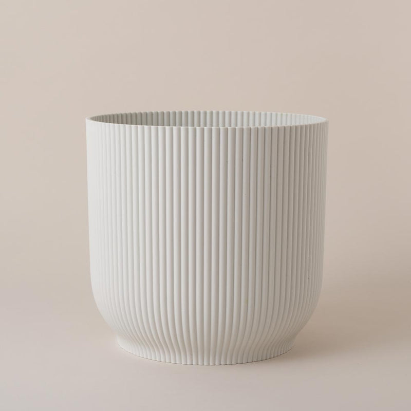 White Elho Vibes Pot on Wheels (35cm)
