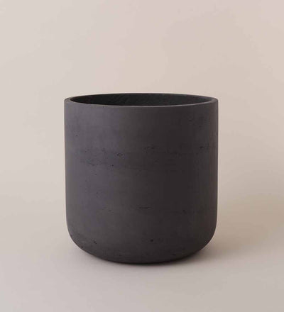 Dark Grey Concrete Pot (30cm)