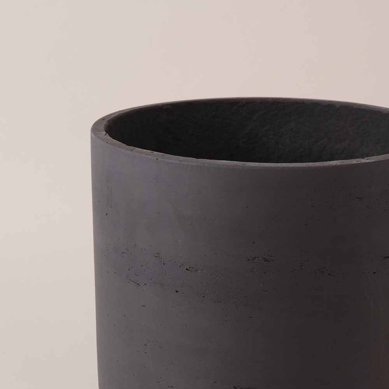 Dark Grey Concrete Pot (30cm)