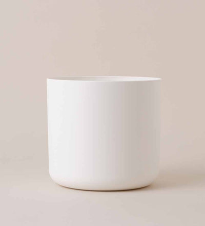 White Matt Pot