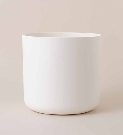 White Matt Pot