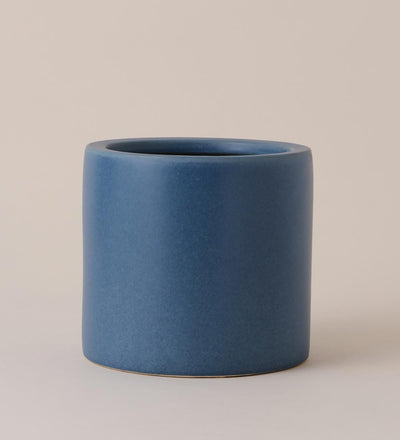 Inky Blue Earthenware Pot (21cm)