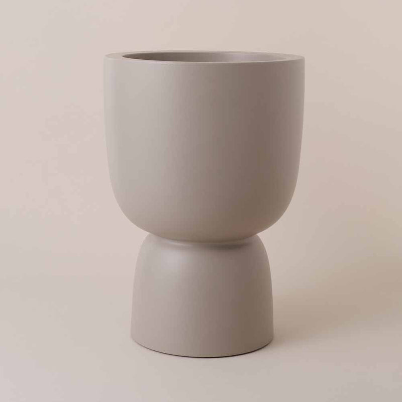 Beige Elho Pure Coupe Pot (35cm)