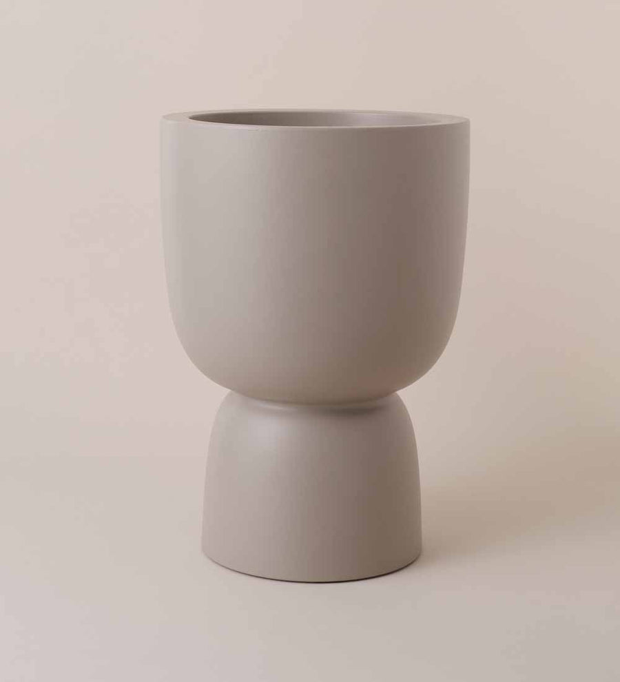 Beige Elho Pure Coupe Pot (35cm)