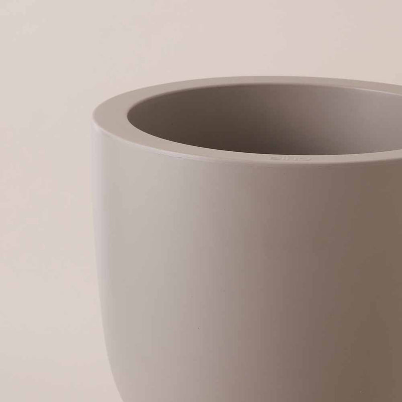 Beige Elho Pure Coupe Pot (35cm)