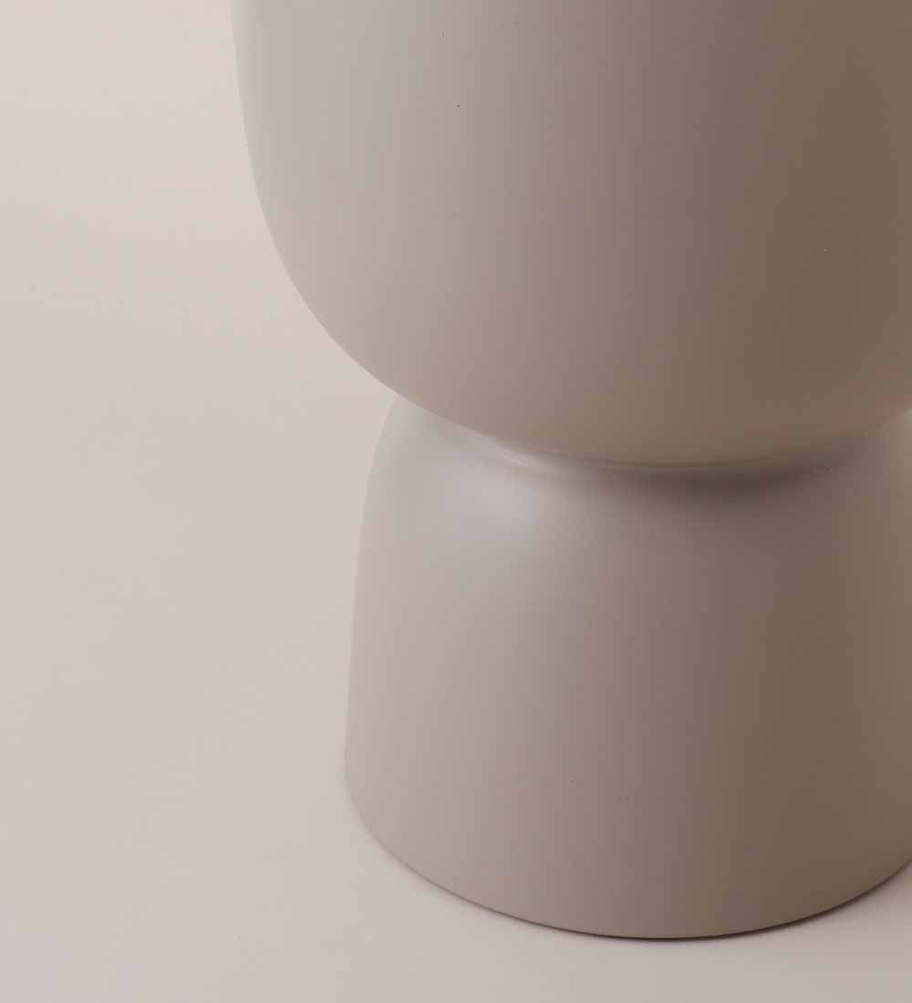 Beige Elho Pure Coupe Pot (35cm)
