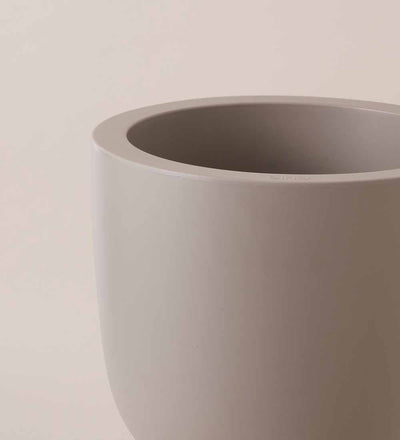 Beige Elho Pure Coupe Pot (35cm)