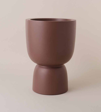 Rosey Brown Elho Pure Coupe Pot (35cm)