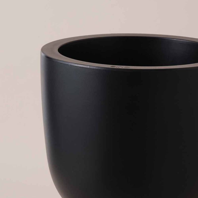 Black Elho Pure Coupe Pot (35cm)