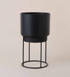 Dark Grey Elho Planter on Stand