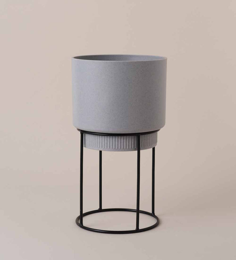 Grey Elho Planter on Stand