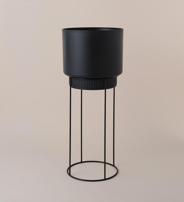 Elho Planter on Stand Dark Grey (29cm)